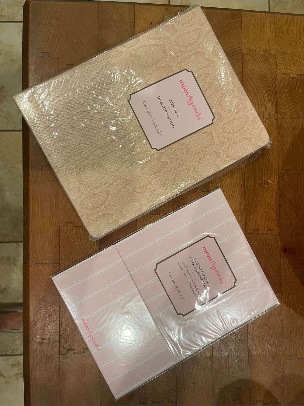 MomAgenda Pink python Home Office Calendar/Planner